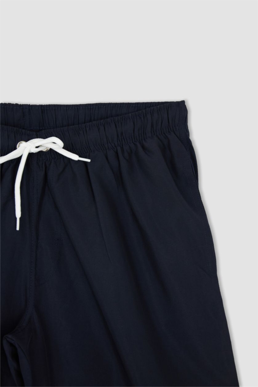 MAN NAVY Regular Fit Short Swim Shorts