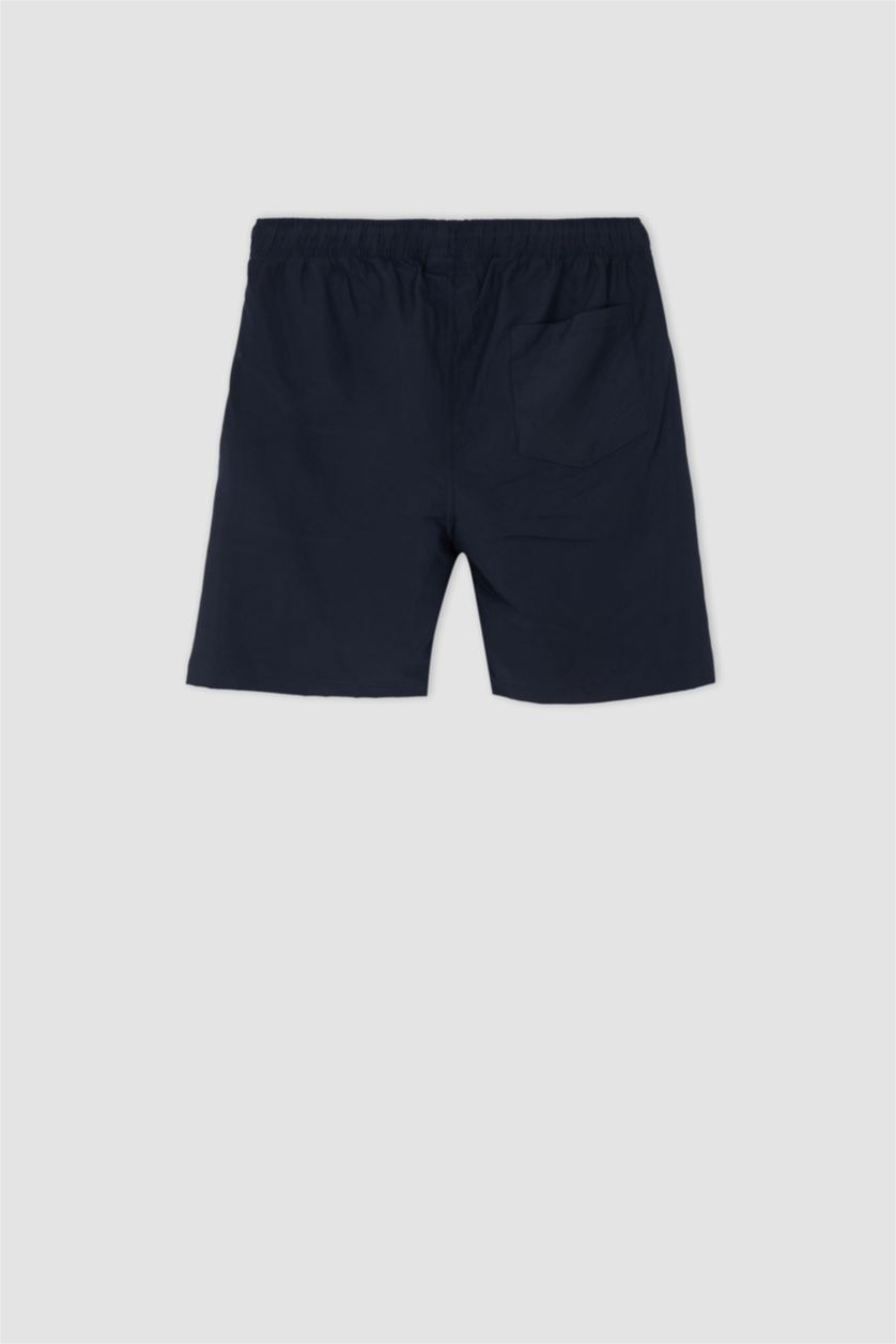MAN NAVY Regular Fit Short Swim Shorts
