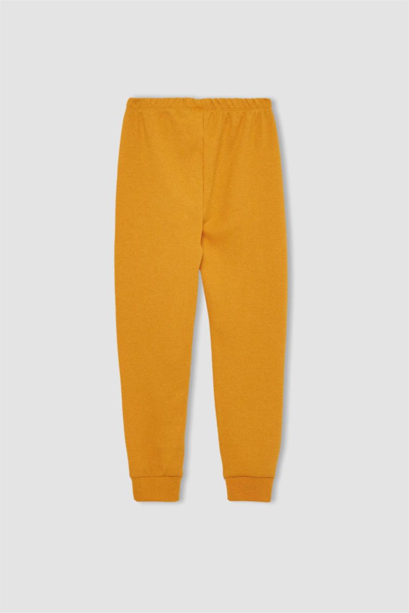 BOYS & TEENS Açık Sarı 2 piece Regular Fit Knitted Pyjamas