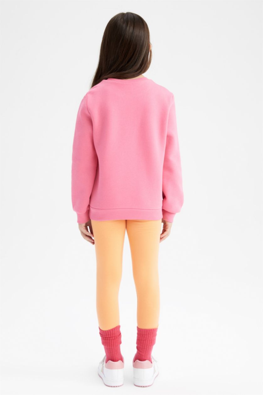 GIRLS & TEENS Salmon Girl Capri Length Leggings