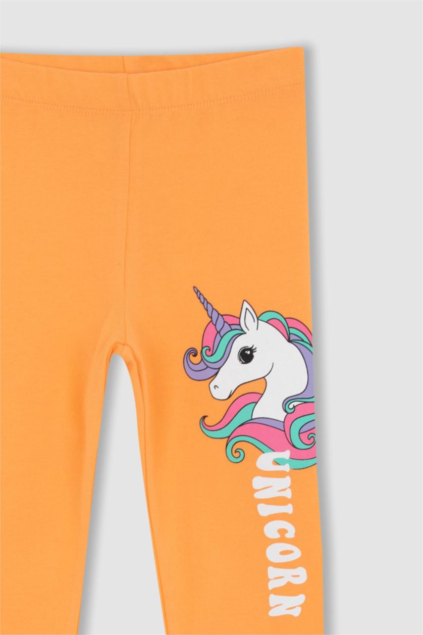 GIRLS & TEENS Salmon Girl Capri Length Leggings