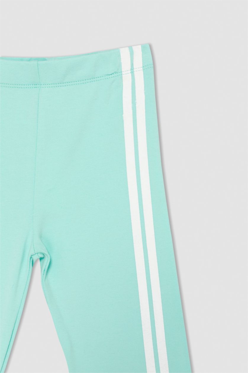 GIRLS & TEENS Aqua Girl Capri Length Leggings