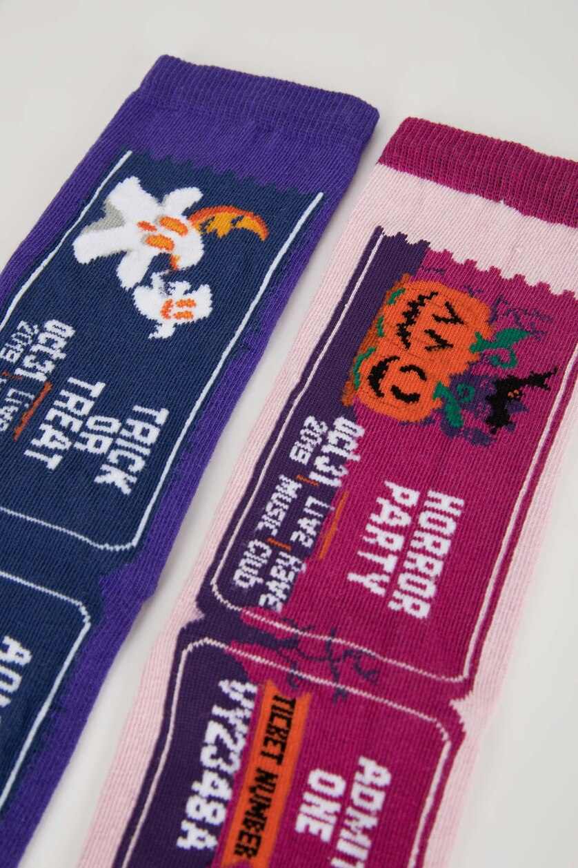 WOMAN Karma 2 piece Cotton Long sock