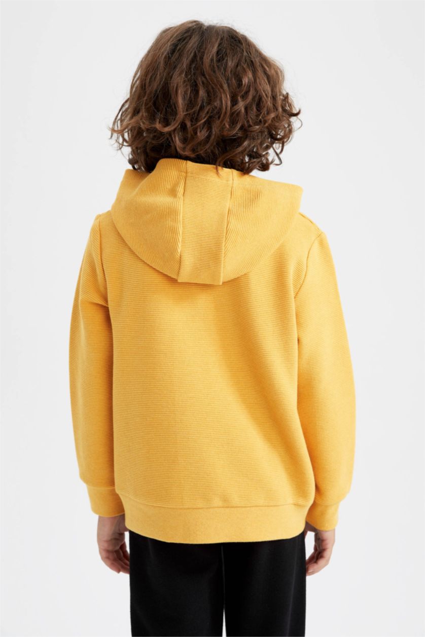 BOYS & TEENS Yellow Boys Hoodie Sweatshirt