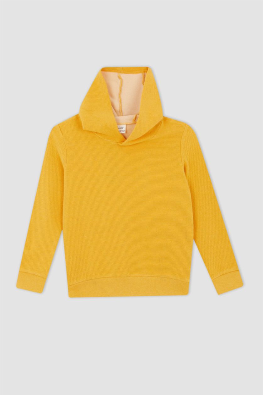 BOYS & TEENS Yellow Boys Hoodie Sweatshirt