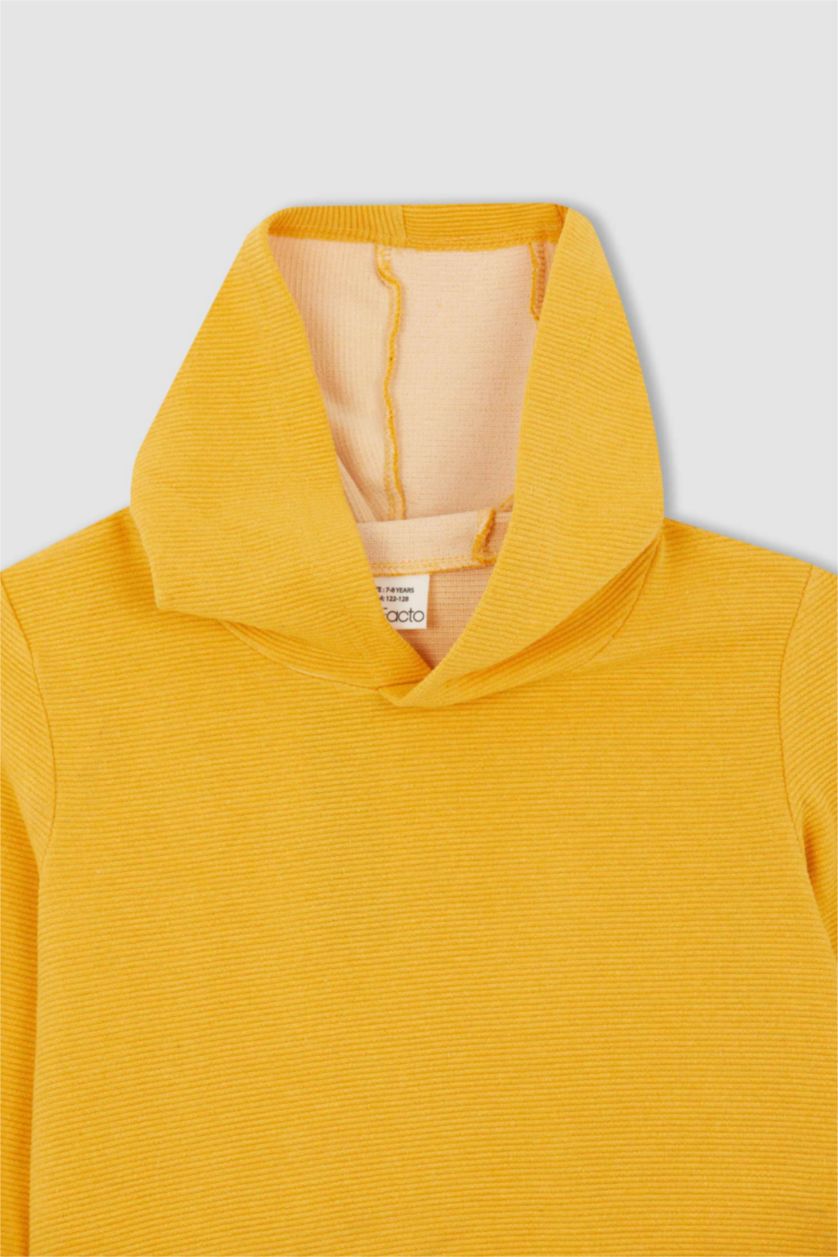 BOYS & TEENS Yellow Boys Hoodie Sweatshirt