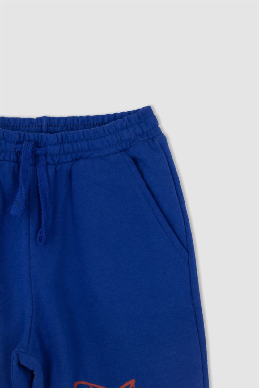 Boys & Teens Blue Regular Fit Shorts