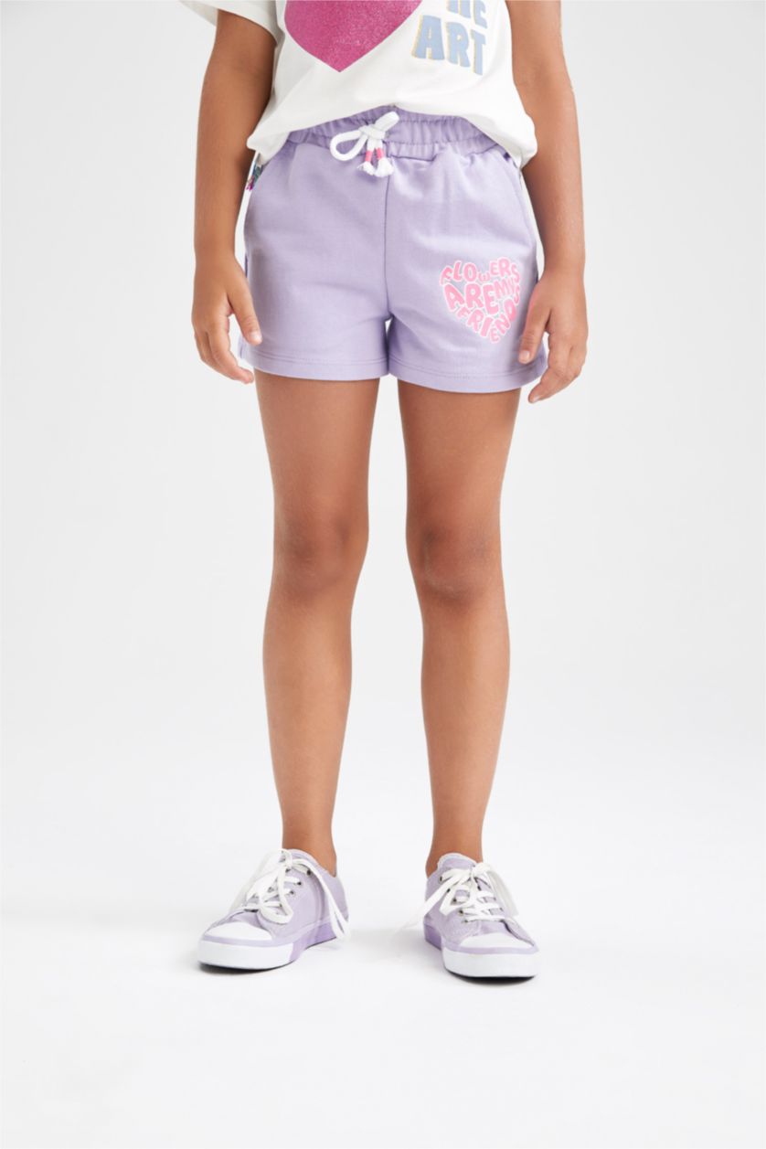 Girls & Teens Dark Lilac Girls Shorts