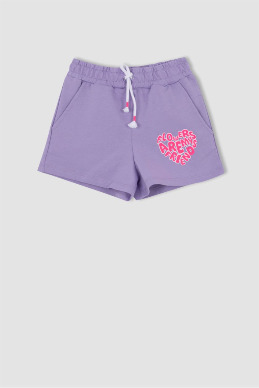 Girls & Teens Dark Lilac Girls Shorts
