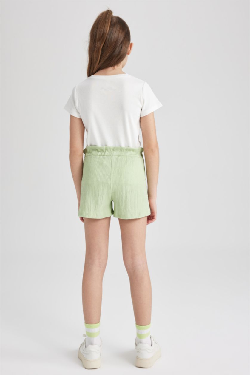 FILLES Vert Clair Short avec poches pour fille