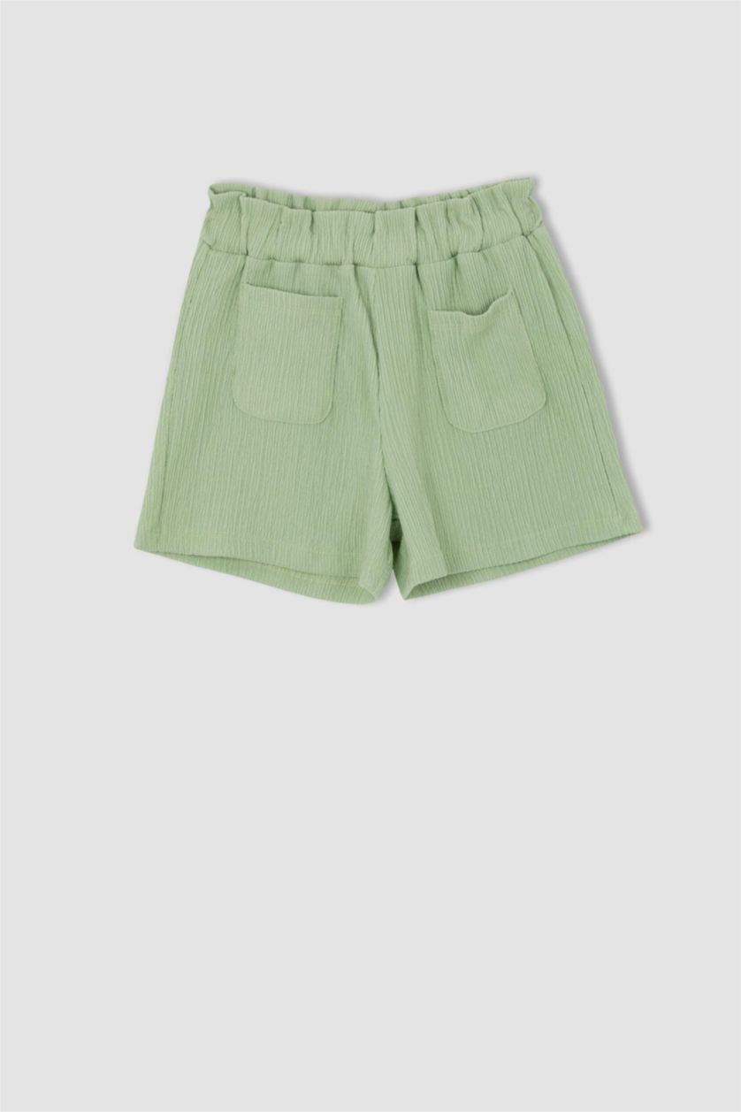 FILLES Vert Clair Short avec poches pour fille