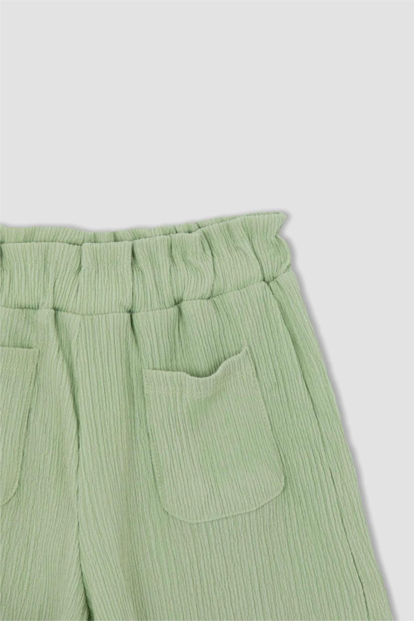 FILLES Vert Clair Short avec poches pour fille