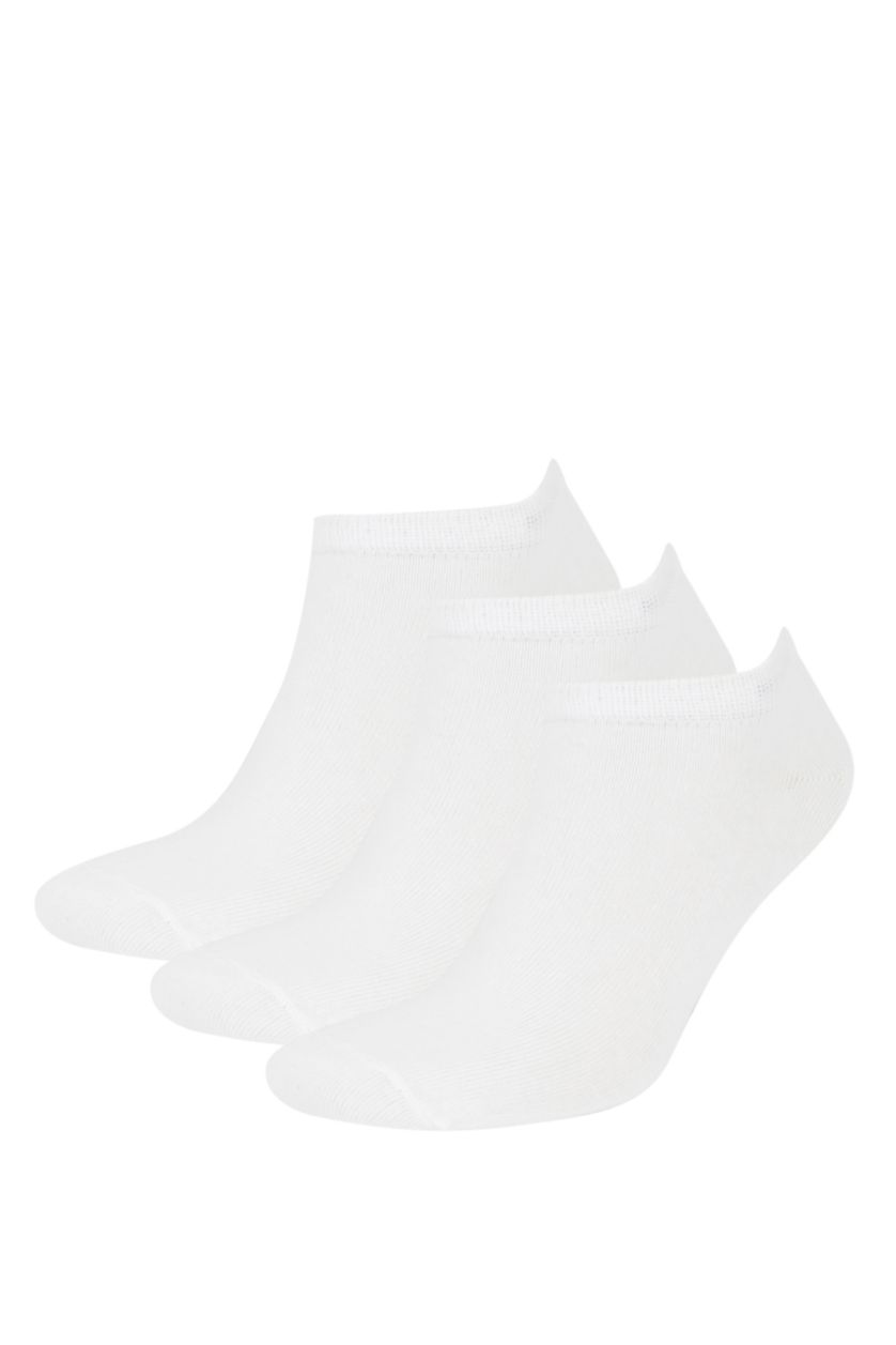 HOMME Blanc Chaussettes avec renfort Coton 3 Homme