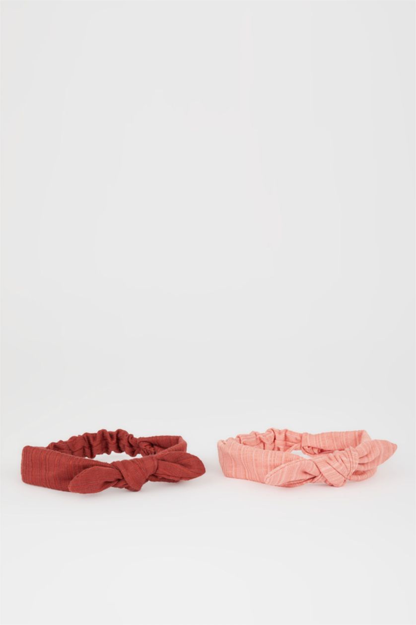 BÉBÉ FILLE Orange Clair Bande de cheveux 2 pièces pour bébé fille