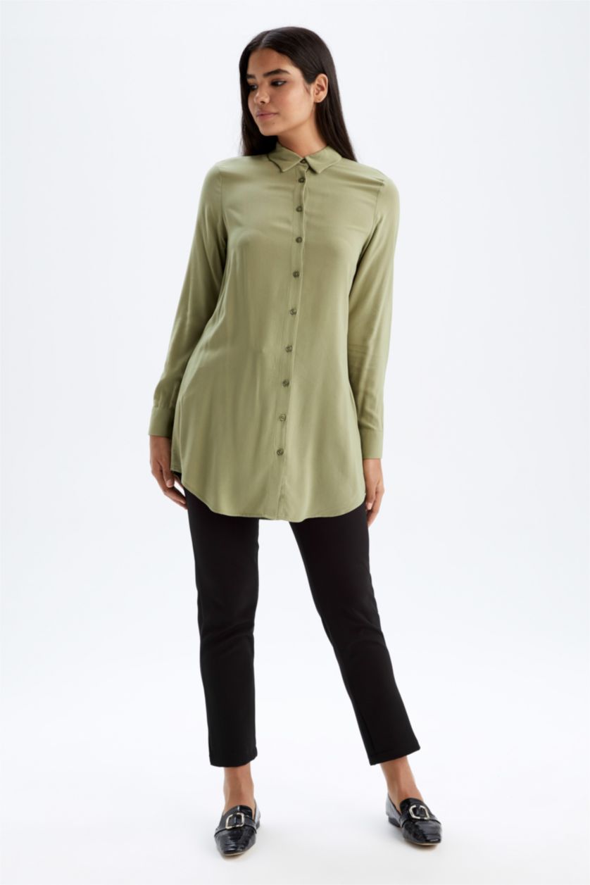 FEMME Noir Pantalon à Coupe carotte