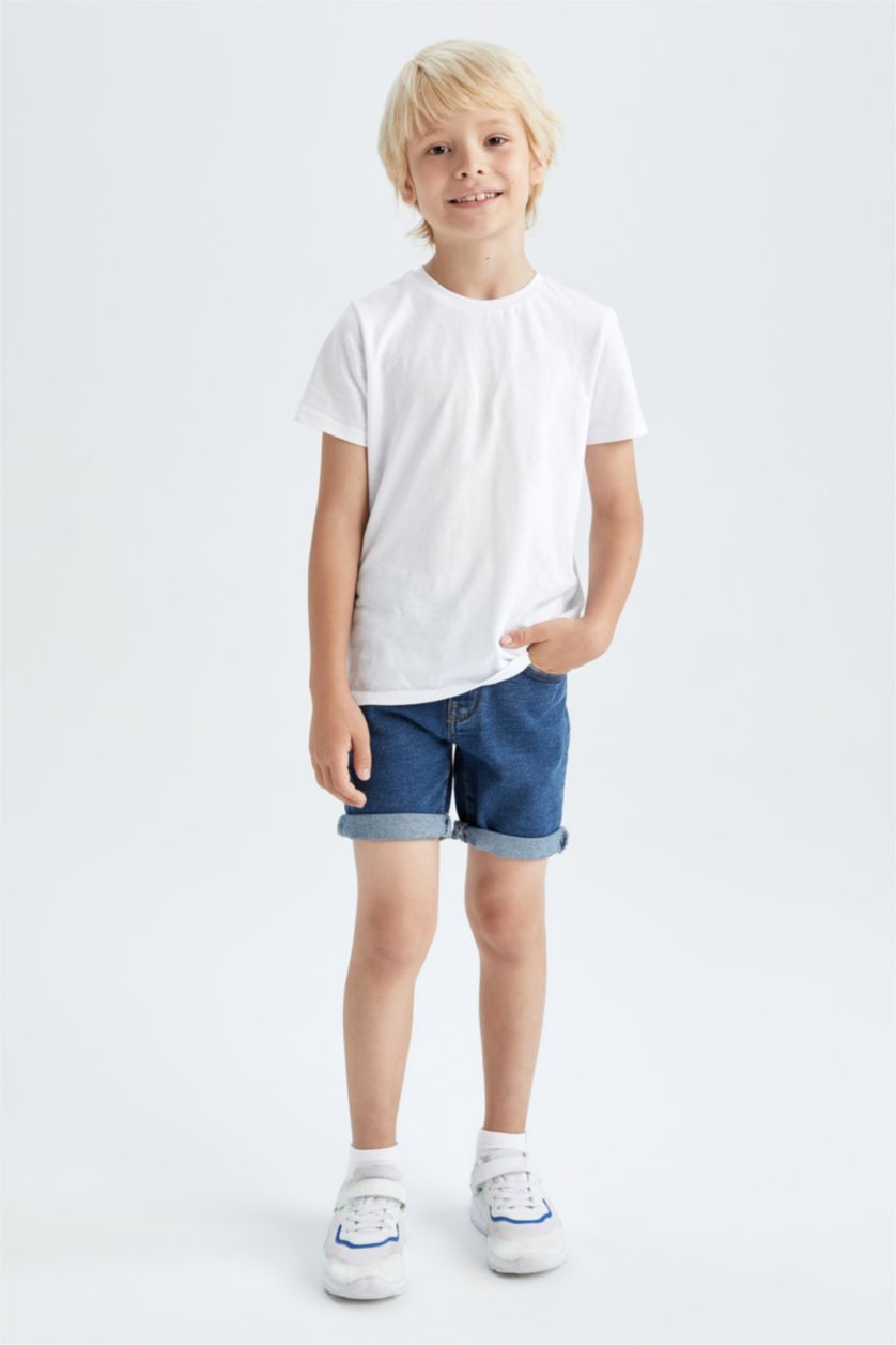 Boys & Teens Blue Boy Jean Shorts
