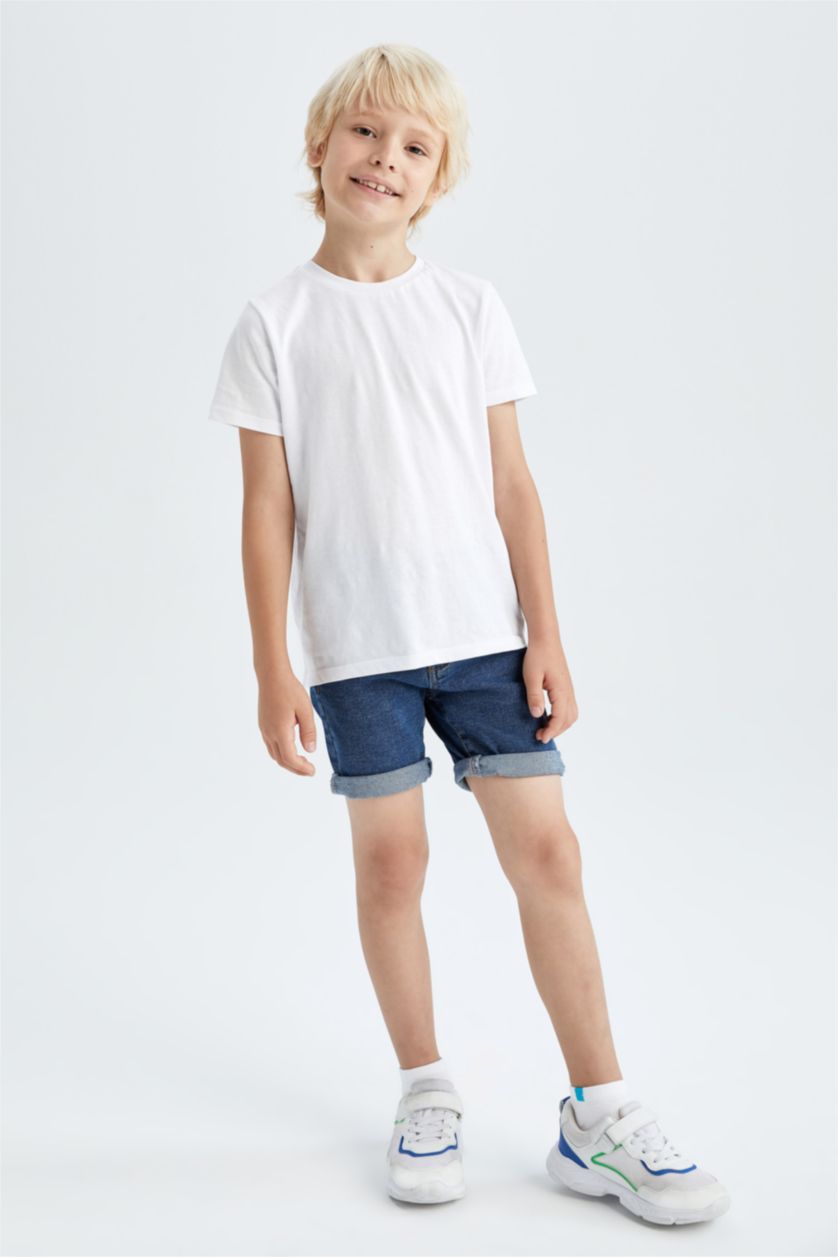 Boys & Teens Blue Boy Jean Shorts