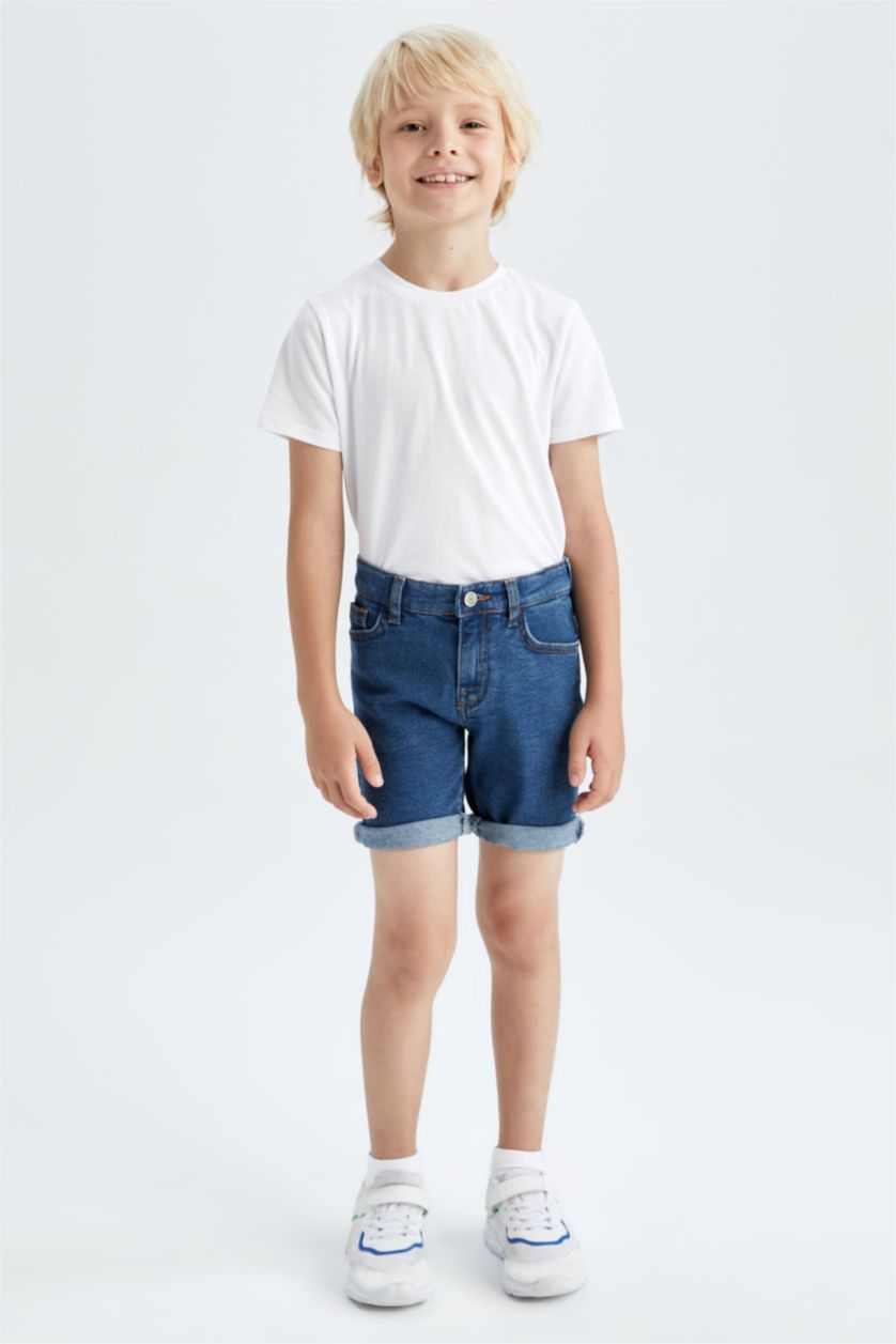 Boys & Teens Blue Boy Jean Shorts