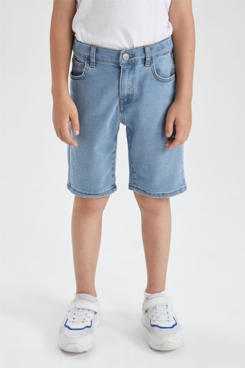 BOYS & TEENS Light Blue Boys Jean Shorts