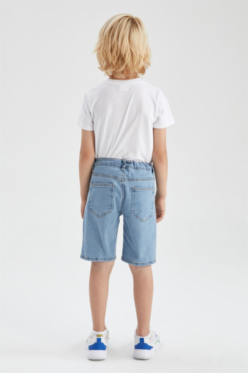 BOYS & TEENS Light Blue Boys Jean Shorts