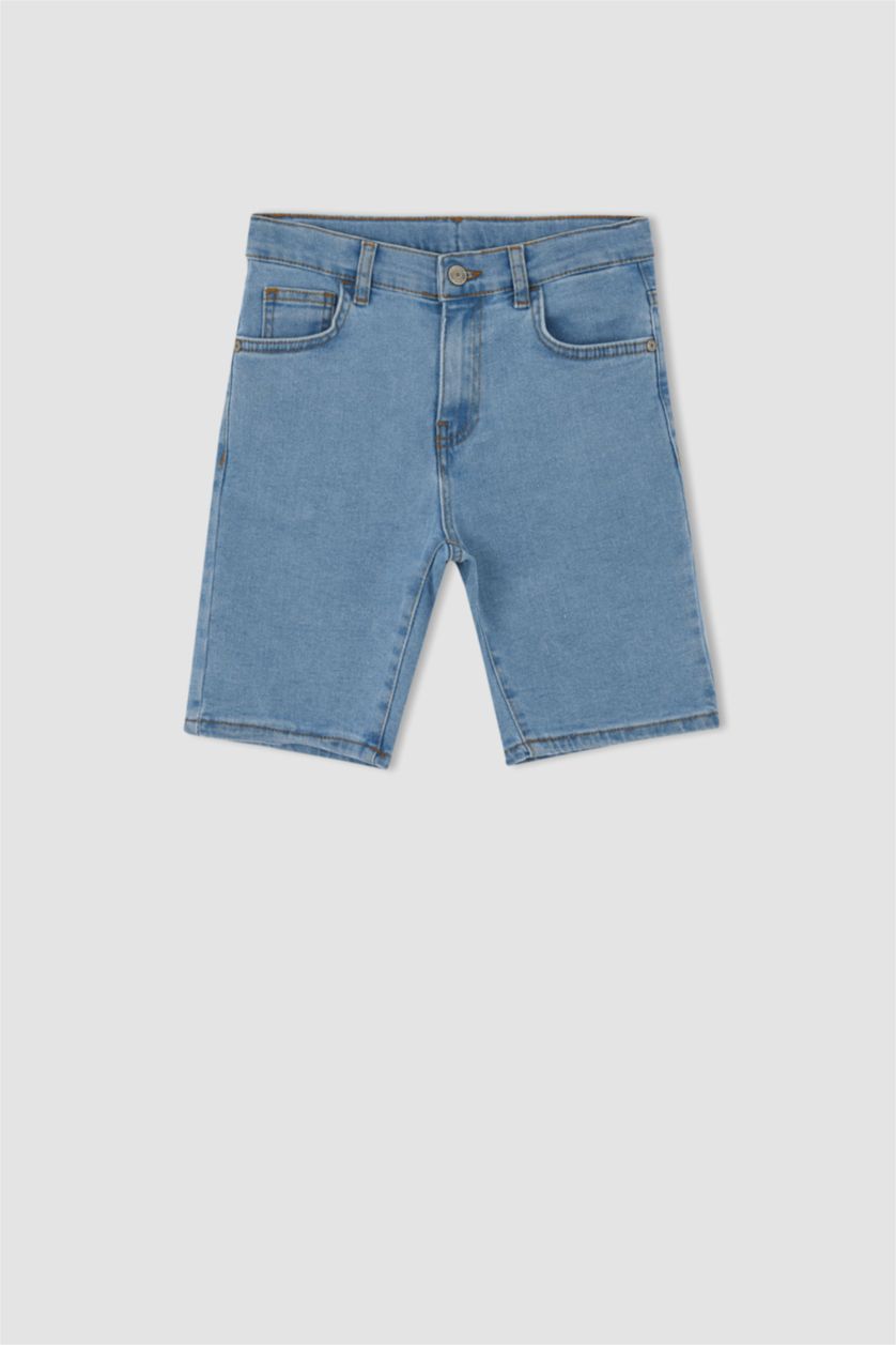 BOYS & TEENS Light Blue Boys Jean Shorts