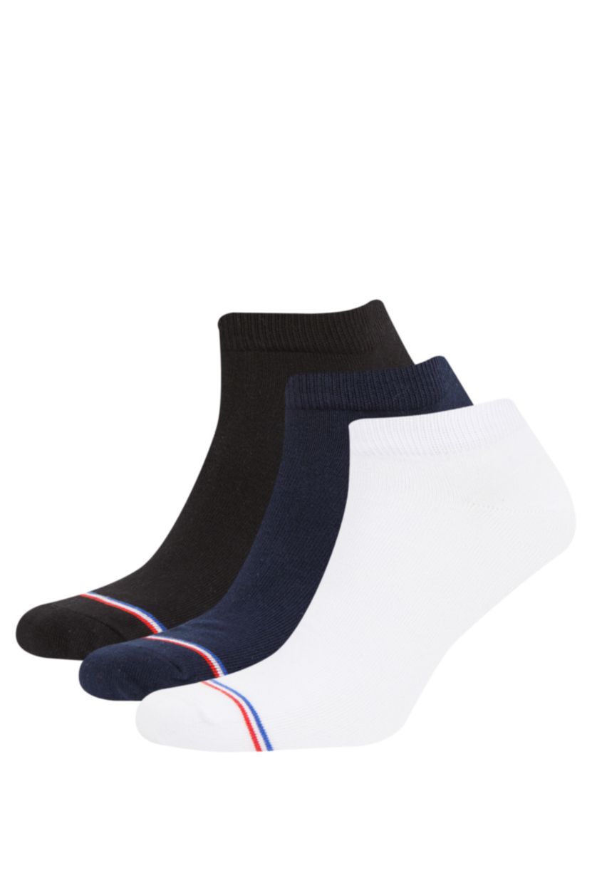 MAN MIXED 3 piece Cotton Short Socks