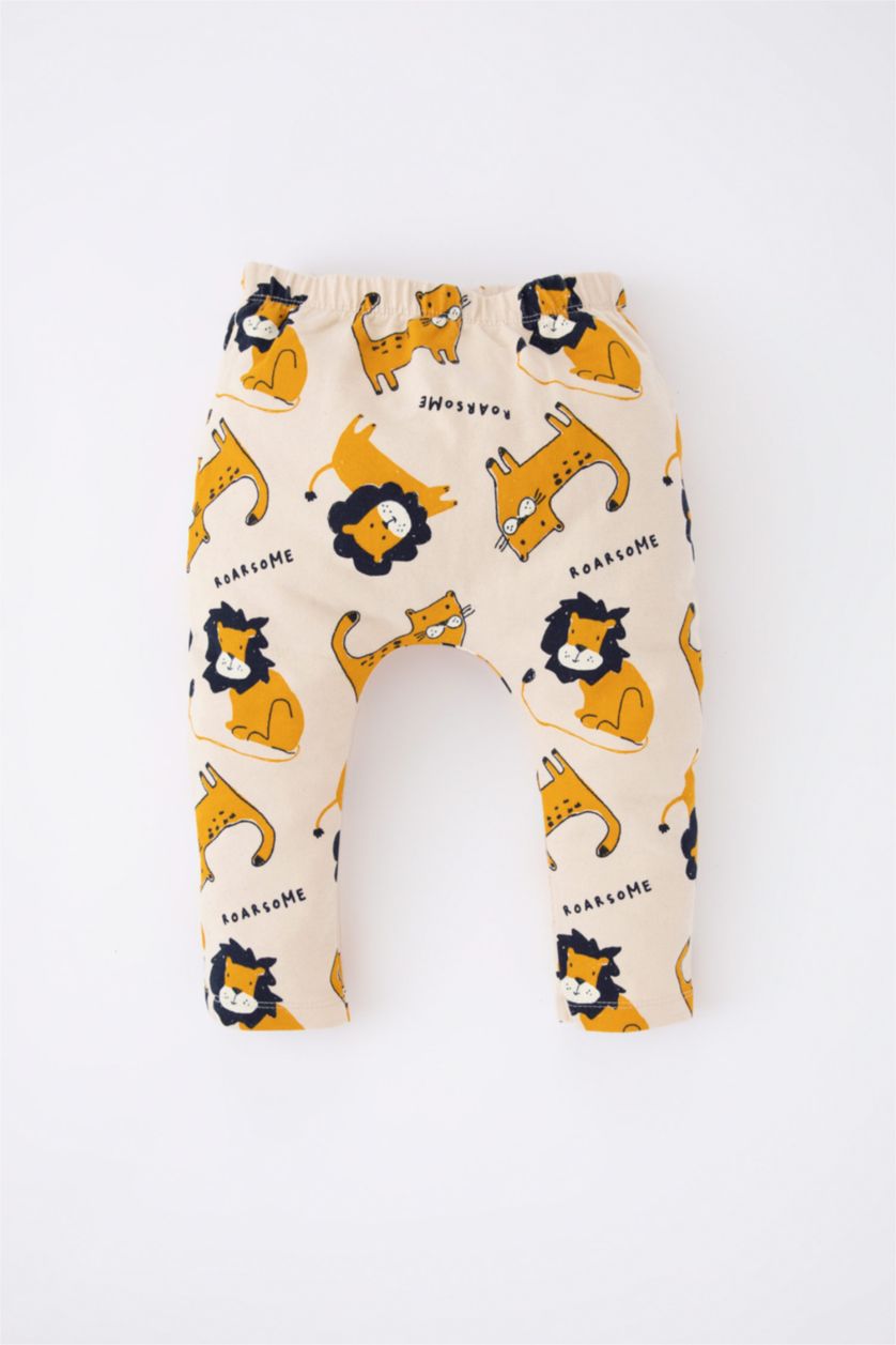 Erkek Bebek İndigo Erkek Bebek Yenidoğan Uzun Kollu Baskılı 2'li Takım