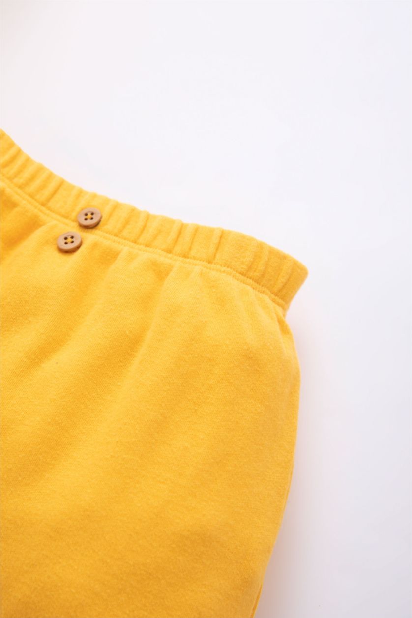 Малыши мальчики Желтый Штаны для малышей мальчиков; 2 пары