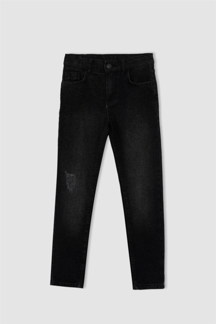 BOYS & TEENS Anthracite Boy Slim Fit Jeans