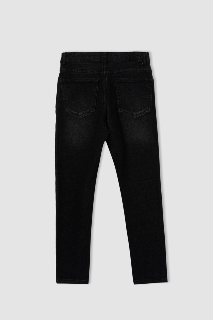 BOYS & TEENS Anthracite Boy Slim Fit Jeans