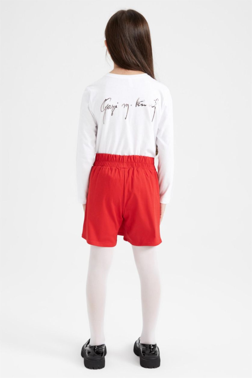 FILLES Rouge Jupe La Gabardıne