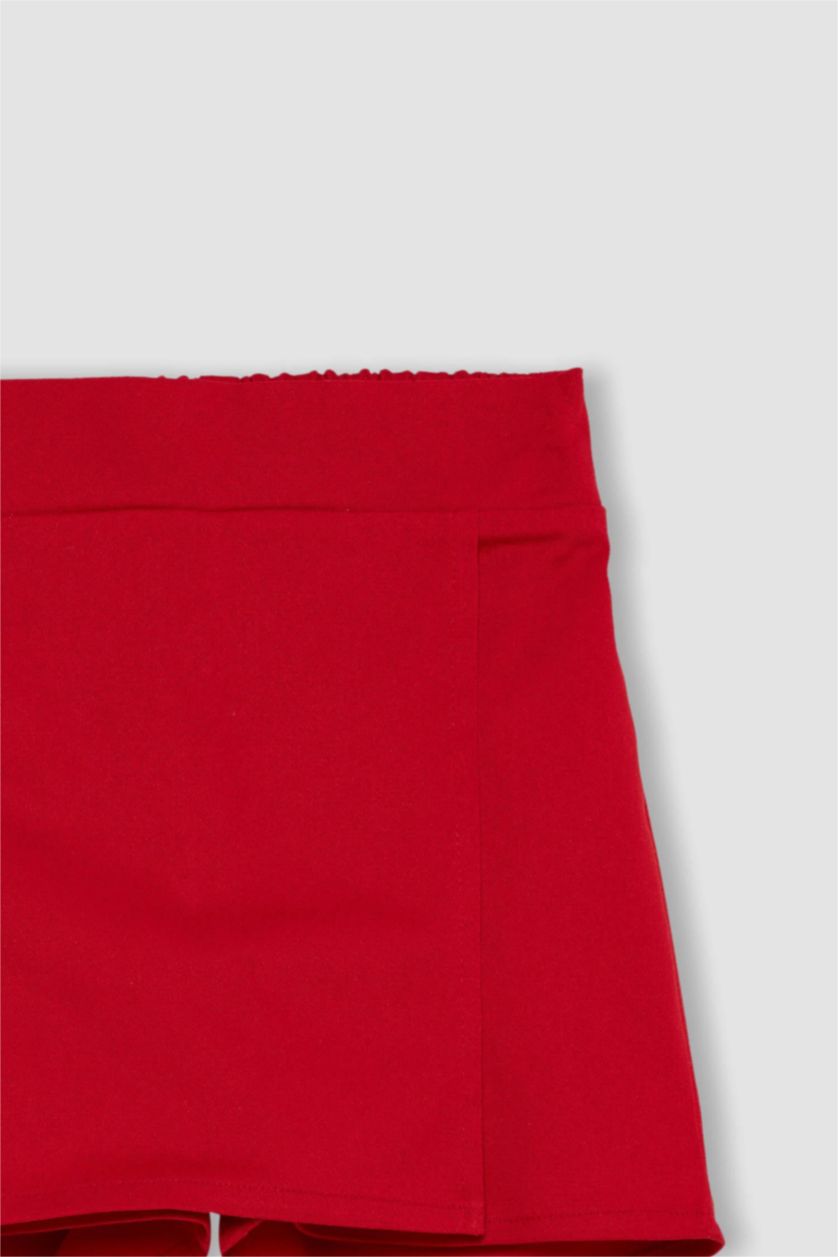 FILLES Rouge Jupe La Gabardıne