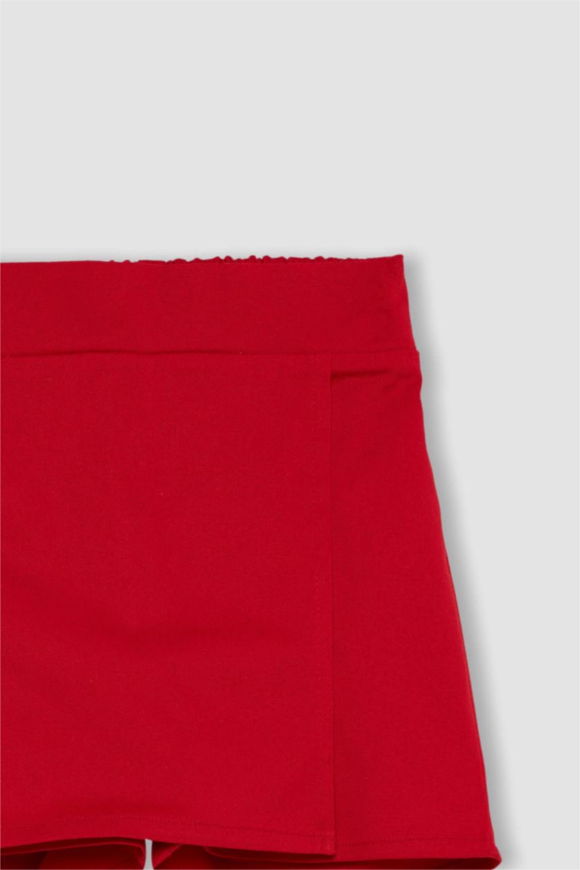 FILLES Rouge Jupe La Gabardıne