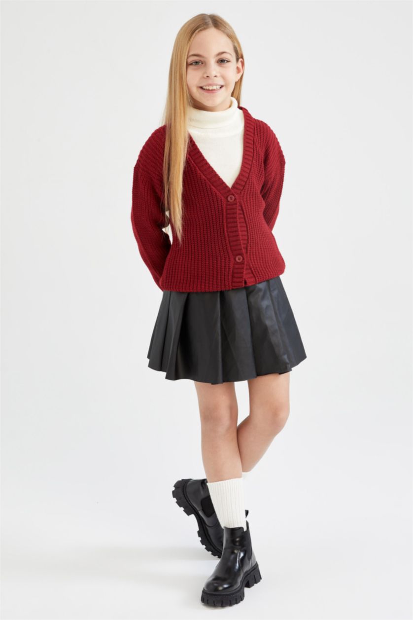 FILLES Rouge Tricot