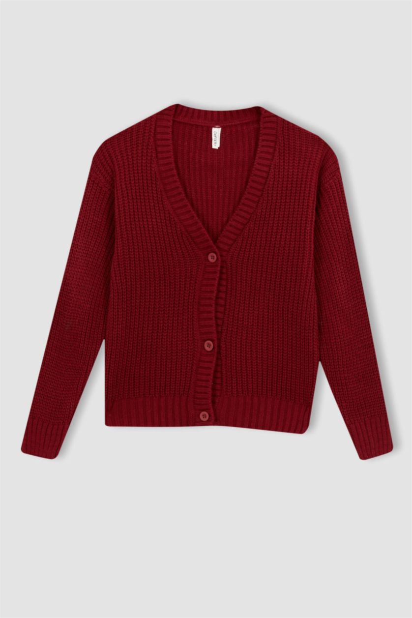 FILLES Rouge Tricot