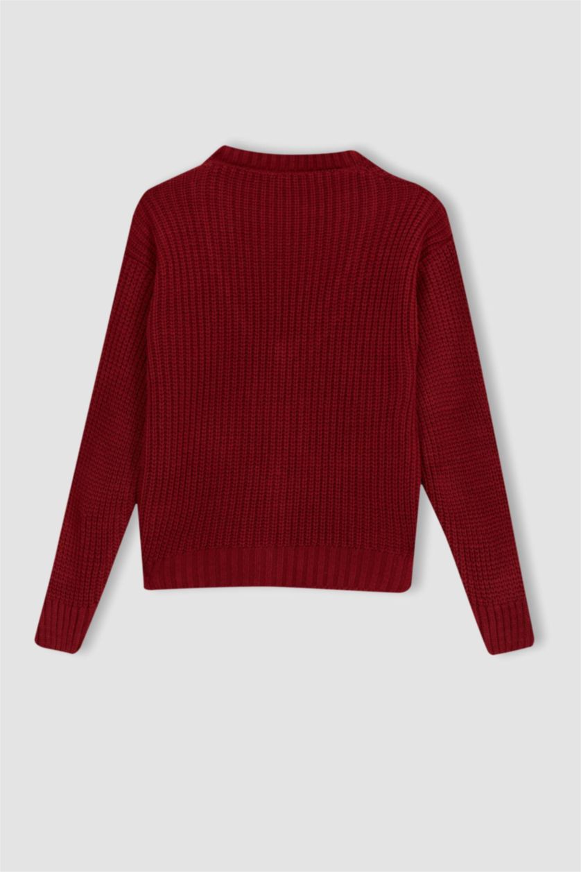 FILLES Rouge Tricot