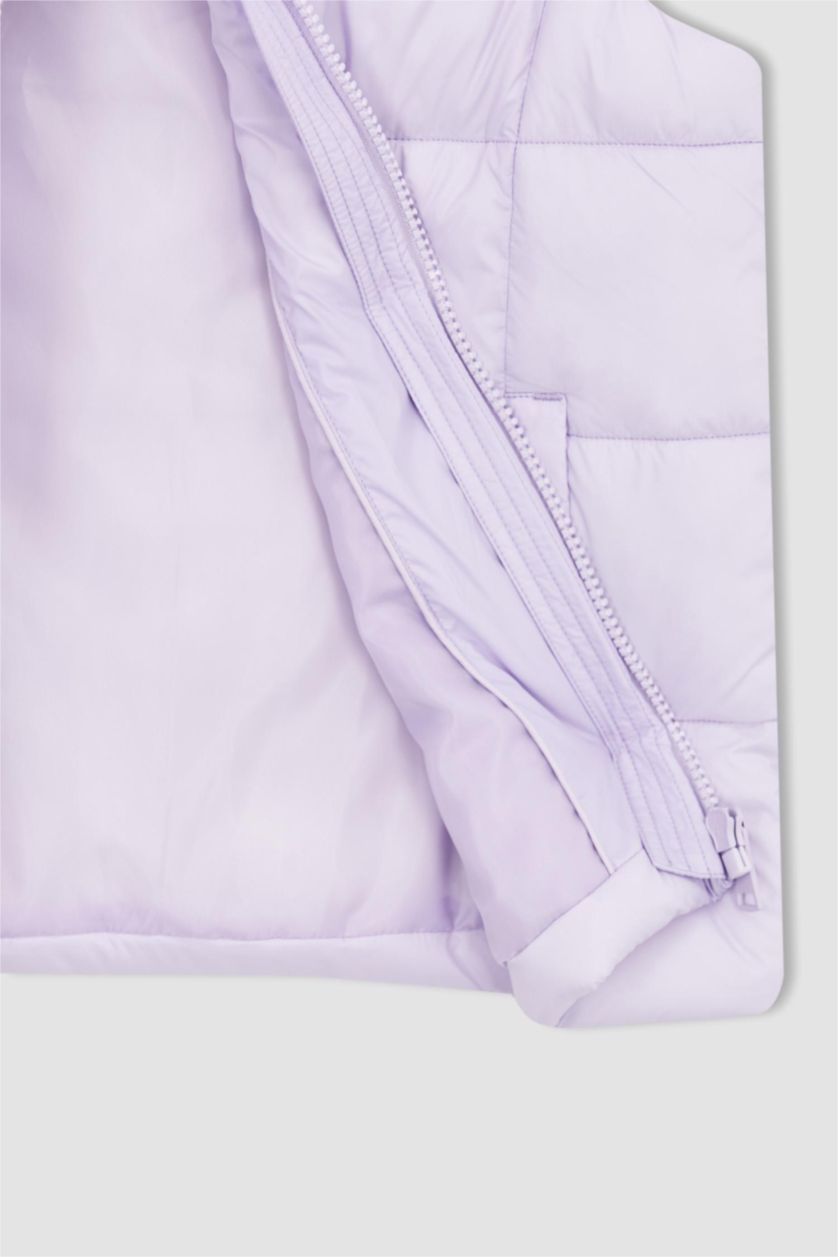 Дівчачий Бузковий Жилет стандартного крою для дівчаток