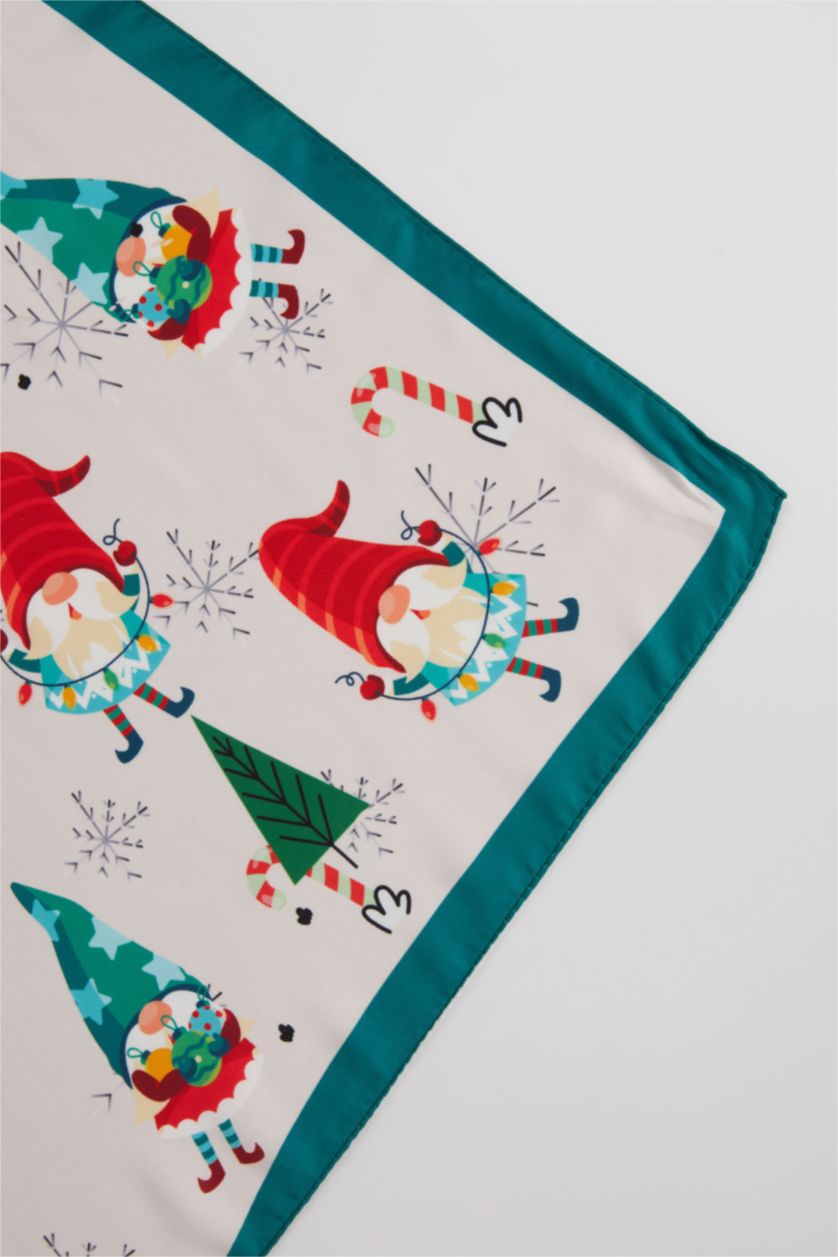 WOMAN Green Woman Printed Bandana