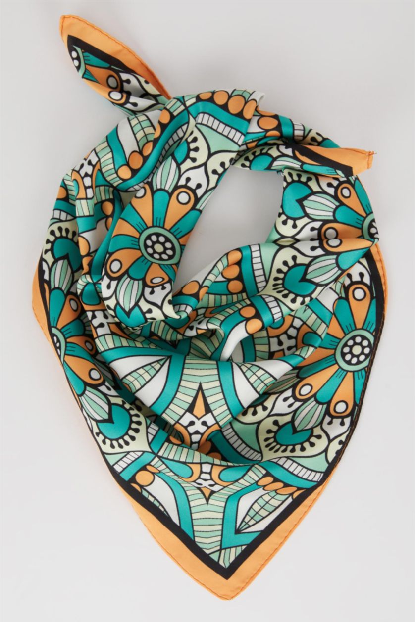 نساء أخضر شال