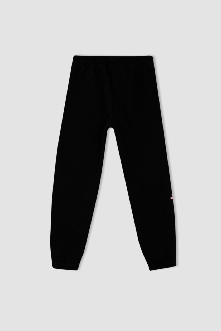 GIRLS & TEENS Black Jogger Standard Fit Trousers