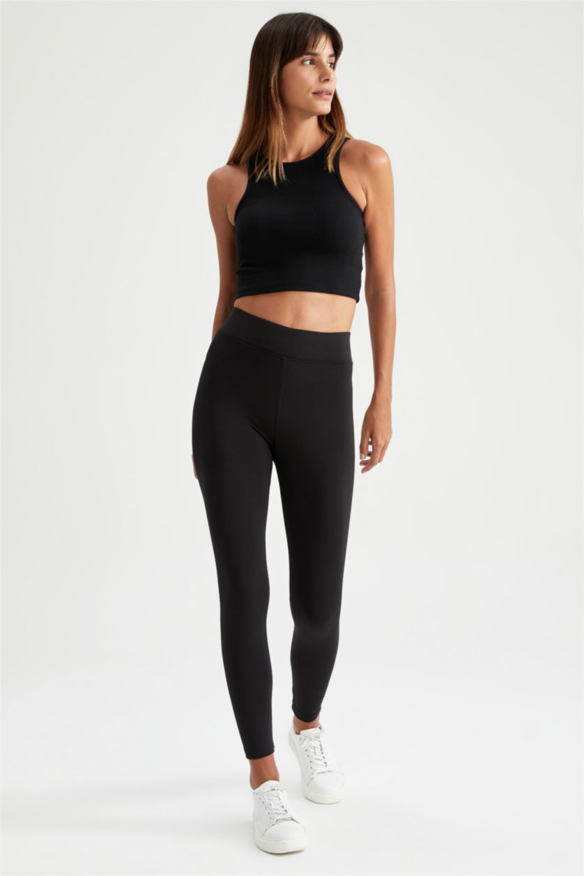 نساء أسود High Waist Leggings