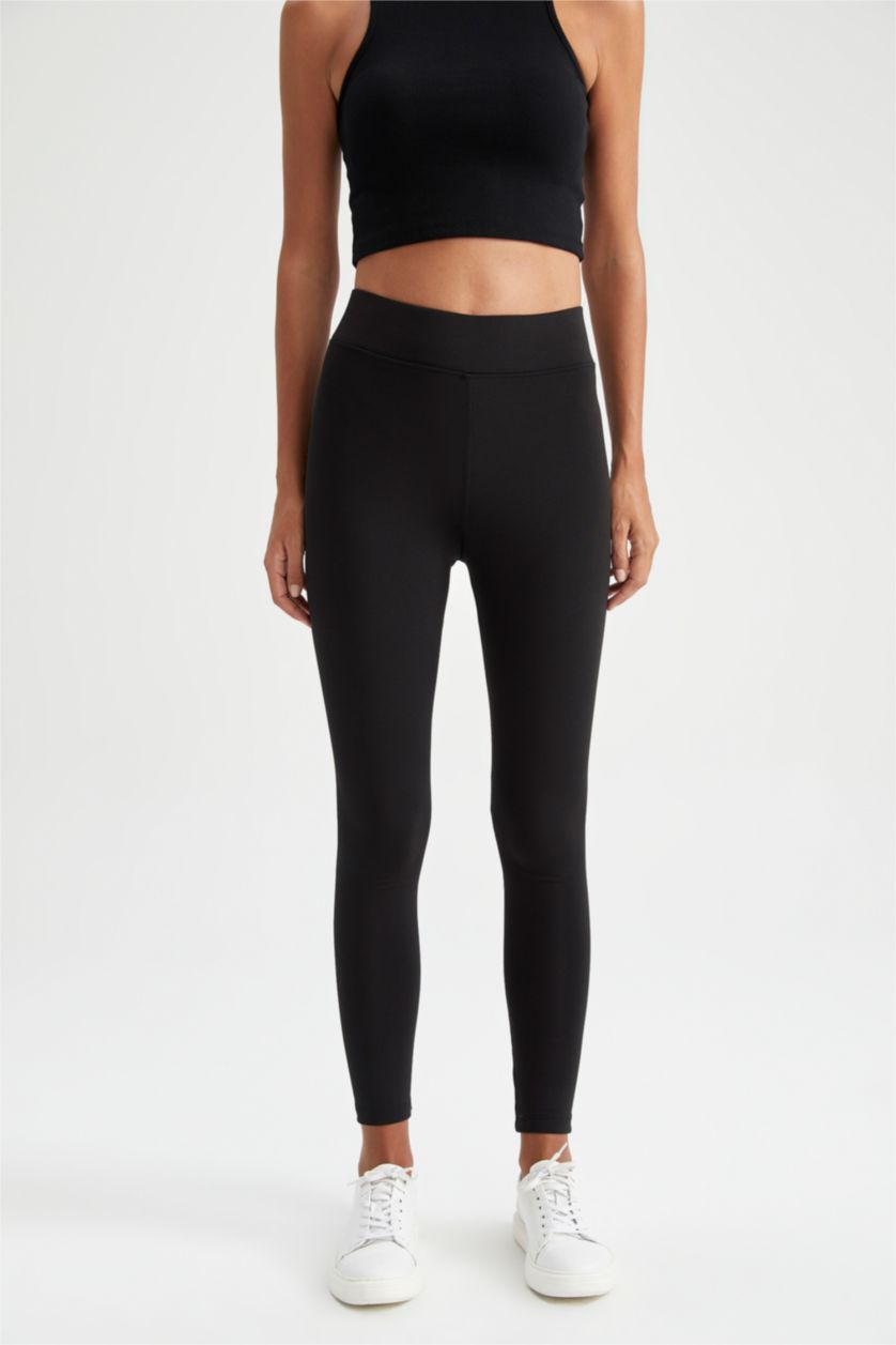نساء أسود High Waist Leggings