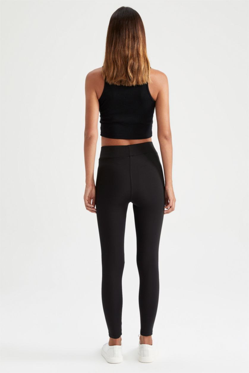 نساء أسود High Waist Leggings