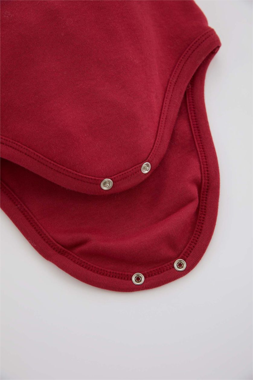 BÉBÉ FILLE Rose Body à manches longues avec boutons-pression Manche Longue Col enveloppe BéBé Fille