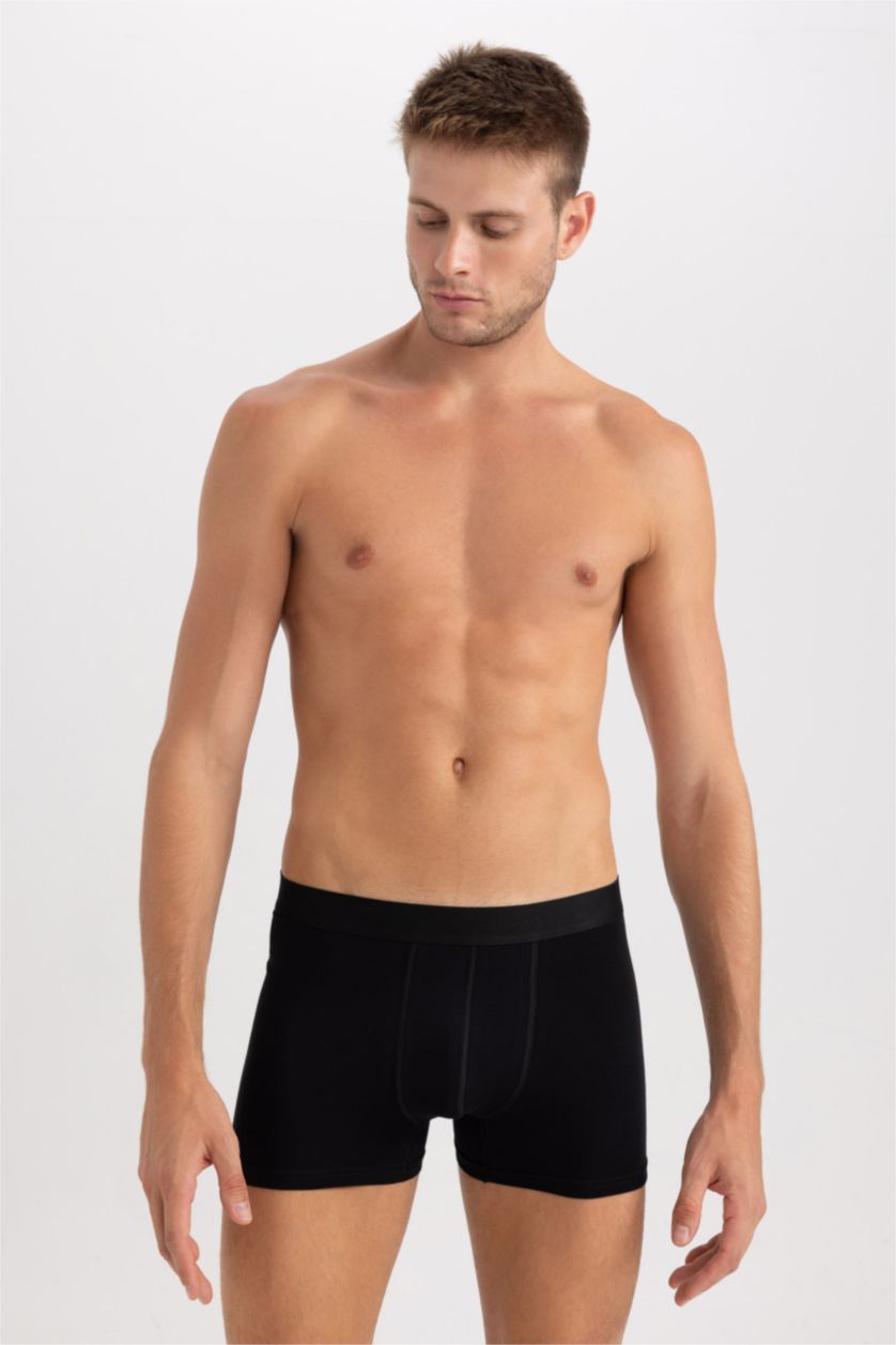 Erkek Siyah Regular Fıt 2'li