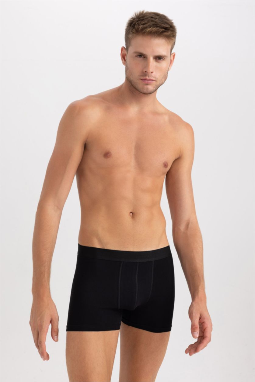 Erkek Siyah Regular Fıt 2'li