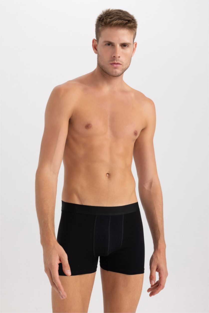 Erkek Siyah Regular Fıt 2'li