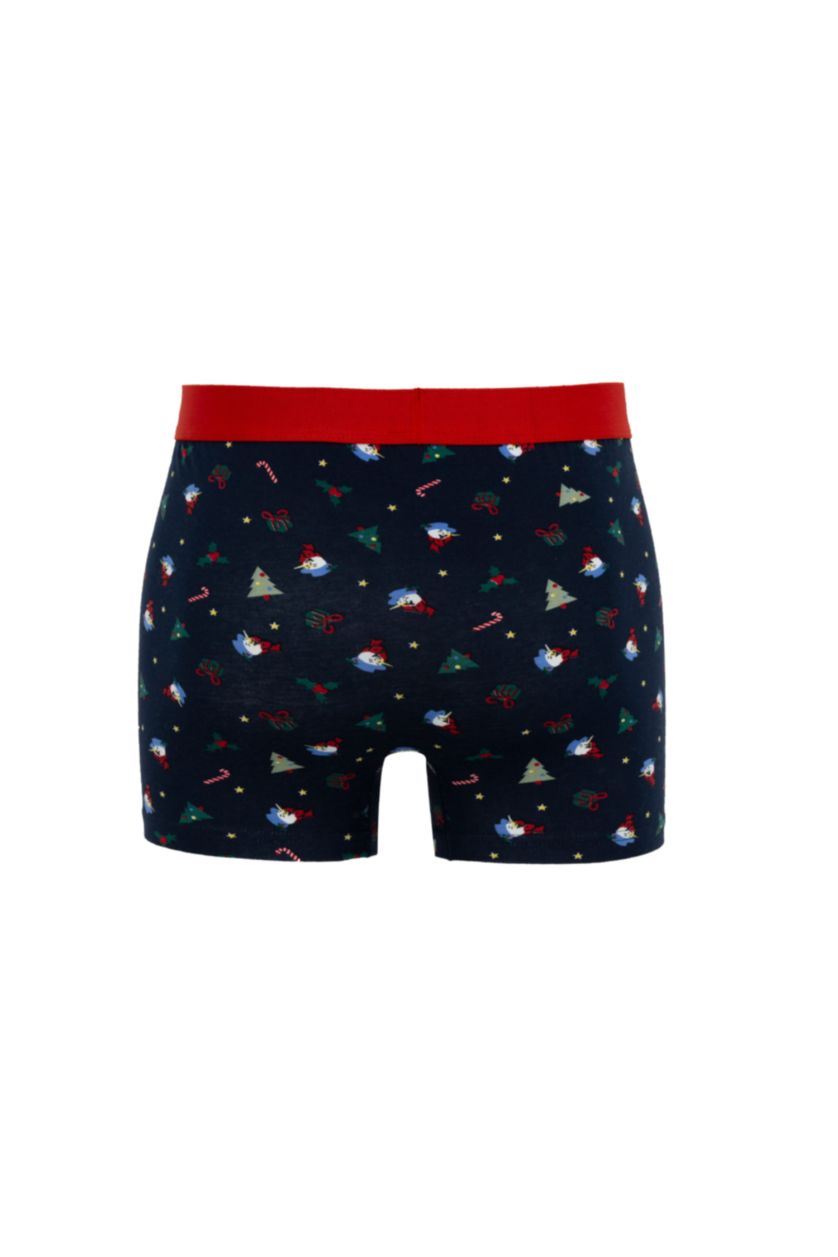 Erkek Lacivert Regular Fıt 3'lü