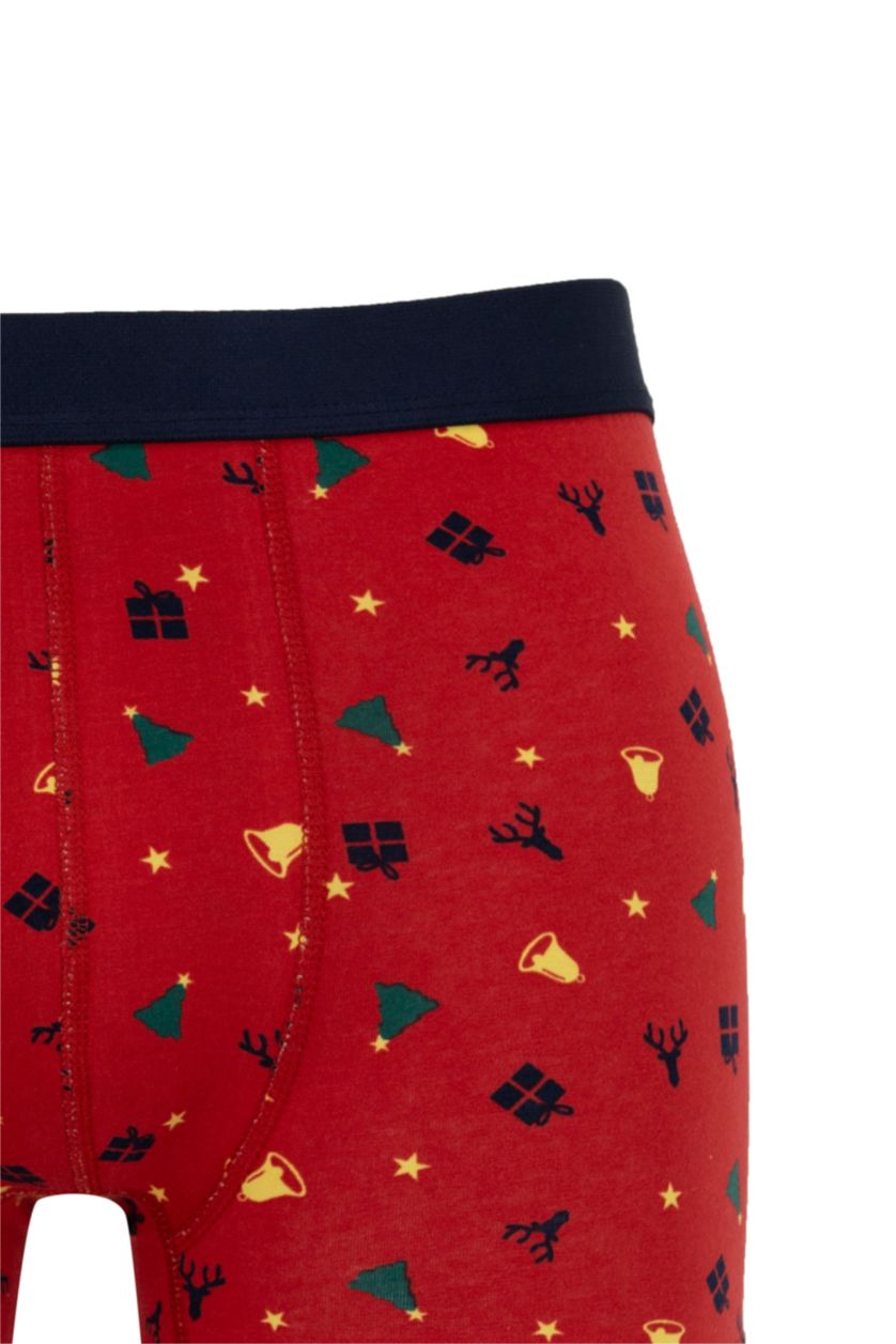 Erkek Lacivert Regular Fıt 3'lü