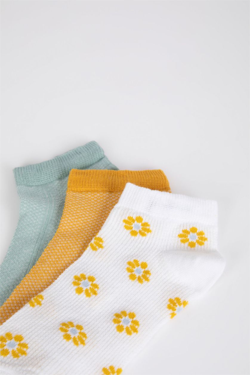 FEMME Karma Lot de 3 paires de chaussettes courtes en coton pour femme